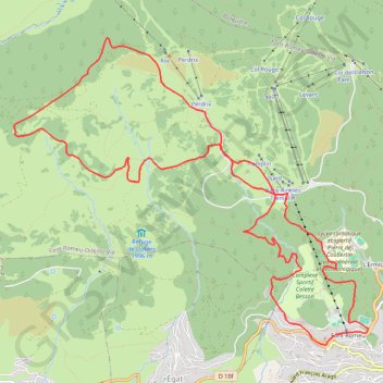Pyrénées Catalanes - La Calme GPS track, route, trail