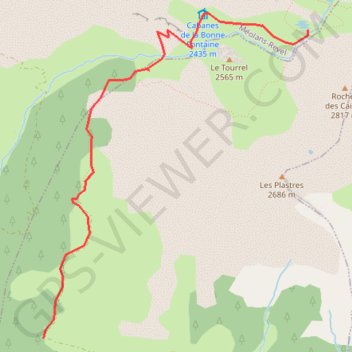 LAC L'AUPILLON 04 GPS track, route, trail