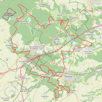 Le Raid des Roys GPS track, route, trail