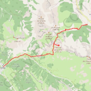 Queyras-2022-08-17T07-40-38 GPS track, route, trail