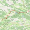 Du château de la Hille à la Grausse (Chemin du Piémont Pyrénéen) GPS track, route, trail