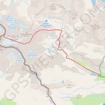 Vignemale - Pique Longue GPS track, route, trail