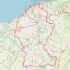 Tour du pays d'Auge en Normandie GPS track, route, trail