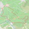 Olonzac la pierre du Tourril GPS track, route, trail