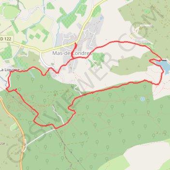 Mas de Londres (Hérault) GPS track, route, trail