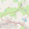 Pic de la Coume d'Enfer et Crête de la Cabane Sourde GPS track, route, trail