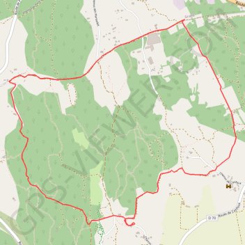 Circuit des Bories - Mur des Abeilles GPS track, route, trail