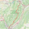 Grenoble Chambéry par le GR 9 et le GR 96 GPS track, route, trail