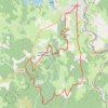 Gévaudan - Circuit des Huttes GPS track, route, trail