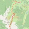Cap de Laubère depuis Ens GPS track, route, trail