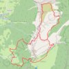 La Plagne - Le Granier (aller par l'Alpette et le Pas des Barres, retour par la Balme à Colon) GPS track, route, trail