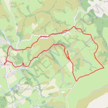 Le circuit d'Isturits (2) GPS track, route, trail