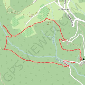 Le Blajoux GPS track, route, trail