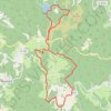 Les Pradeaux GPS track, route, trail
