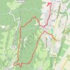 Saint Geoges par Barraux GPS track, route, trail