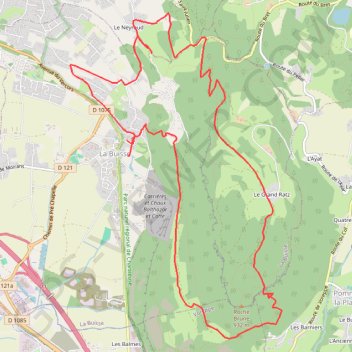 Buisse - Grand Ratz - Tencon - Buisse GPS track, route, trail