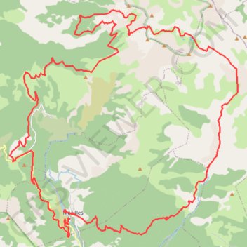 Tour du Grand Coyer GPS track, route, trail