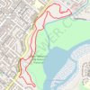 Upper Newport Bay Nature Preserve GPS track, route, trail