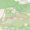 Cime du Cheiron - Jérusalem GPS track, route, trail