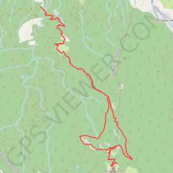 Pic Neulos en boucle GPS track, route, trail