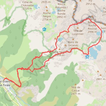 Mont Ténibre Septembre GPS track, route, trail