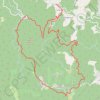 Les-cretes-de-tanneron fait en reco GPS track, route, trail