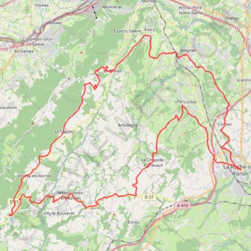 CHAPELLE RAMBAUD 2019 GPS track, route, trail