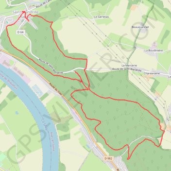 Saint-Wandrille-le-Rançon GPS track, route, trail