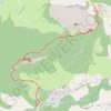 Roche Ronde en traversée de Bédeilhac à Rabat les Trois Seigneurs GPS track, route, trail