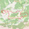 Mont Lachens, Sommet et tour de la Montagne de Brouis GPS track, route, trail