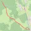 Plan de la croix GPS track, route, trail