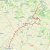 De Wasigny à Château Porcien (Chemin de Compostelle) GPS track, route, trail
