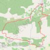 Belvezet - Le Mas de l'Ancienne Église GPS track, route, trail
