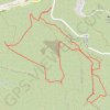 Marche nordique niolon GPS track, route, trail