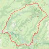 Le col de Verlac - Saint-Geniez-d'Olt GPS track, route, trail