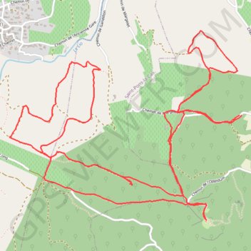 Oppidum de Gaujac GPS track, route, trail