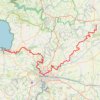 Douarnenez - Châteauneuf-du-Faou GPS track, route, trail