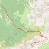 Pointe du Sifflet depuis Prabert (Belledonne) GPS track, route, trail