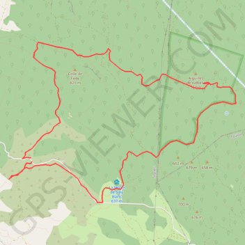 L'Éléphant de pierre et les Aiguilles de Valbelle GPS track, route, trail