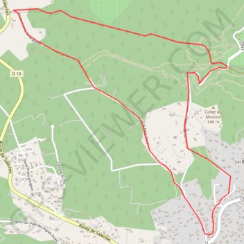 Boucle depuis Lorgues GPS track, route, trail