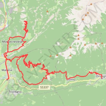 Sasseglio - Masera - 51 km GPS track, route, trail