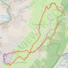 Le lac Blanc et les Chalets des Cheserys GPS track, route, trail