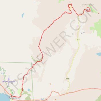 Lac Viti - Lac Mývatn GPS track, route, trail