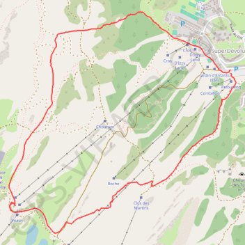 RSPG Superdévoluy le Jas GPS track, route, trail