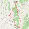 Circuit vélo loisir Les pierres rouges GPS track, route, trail