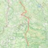 GR43 Du Col des Faïsses à Sainte Eulalie (Lozère) GPS track, route, trail