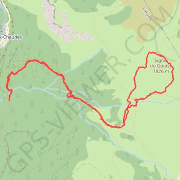 Signal du Gourcy GPS track, route, trail