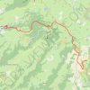 Gite de Plagnes - Saint Chély GPS track, route, trail
