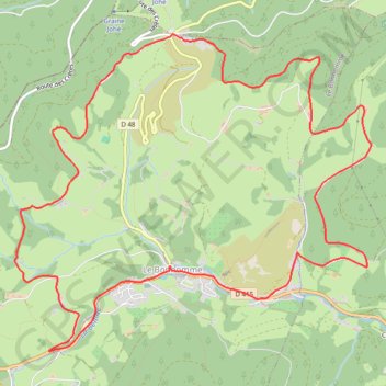 Les Bagenelles - N°2_Track GPS track, route, trail