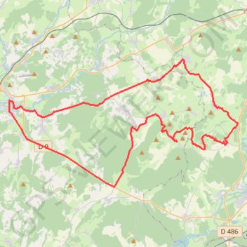 Haute Saone - Les Grand Bois GPS track, route, trail